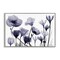 Stupell Industries Dusk Delight Blue Florals Framed Giclee By Albert Koetsier
